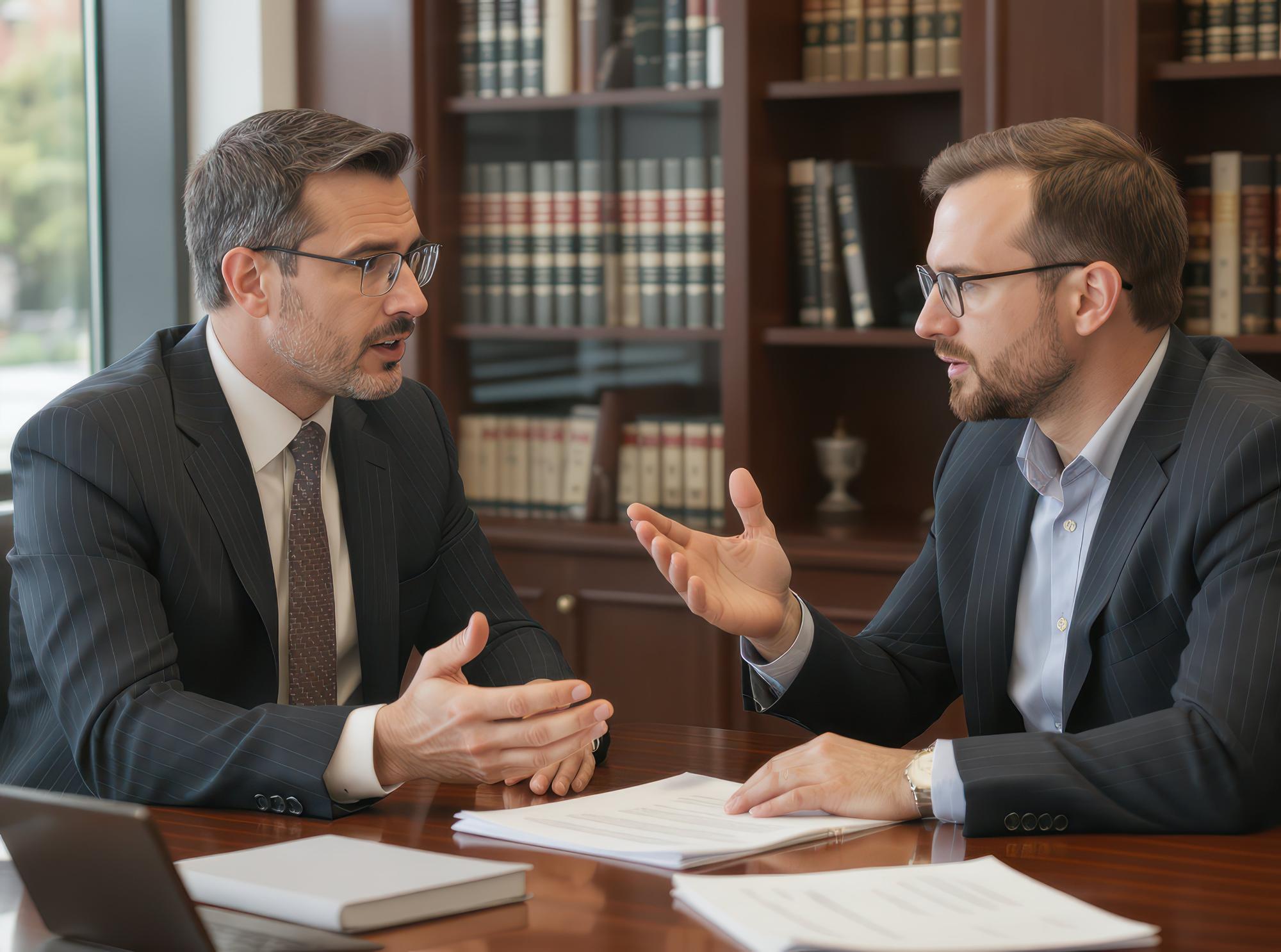 Comprehensive legal services overview with practice areas and expertise