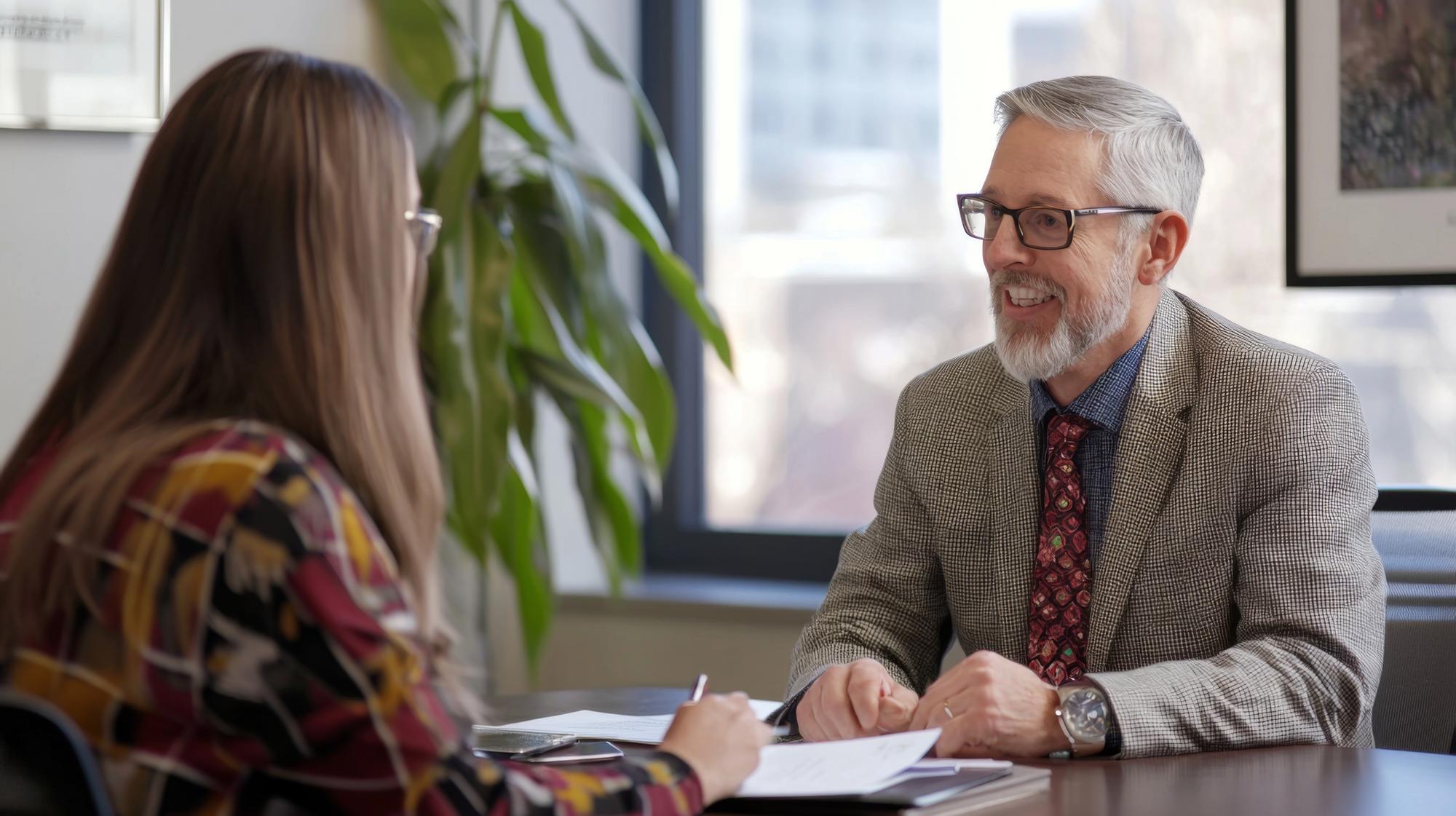 Comprehensive legal services overview with practice areas and expertise